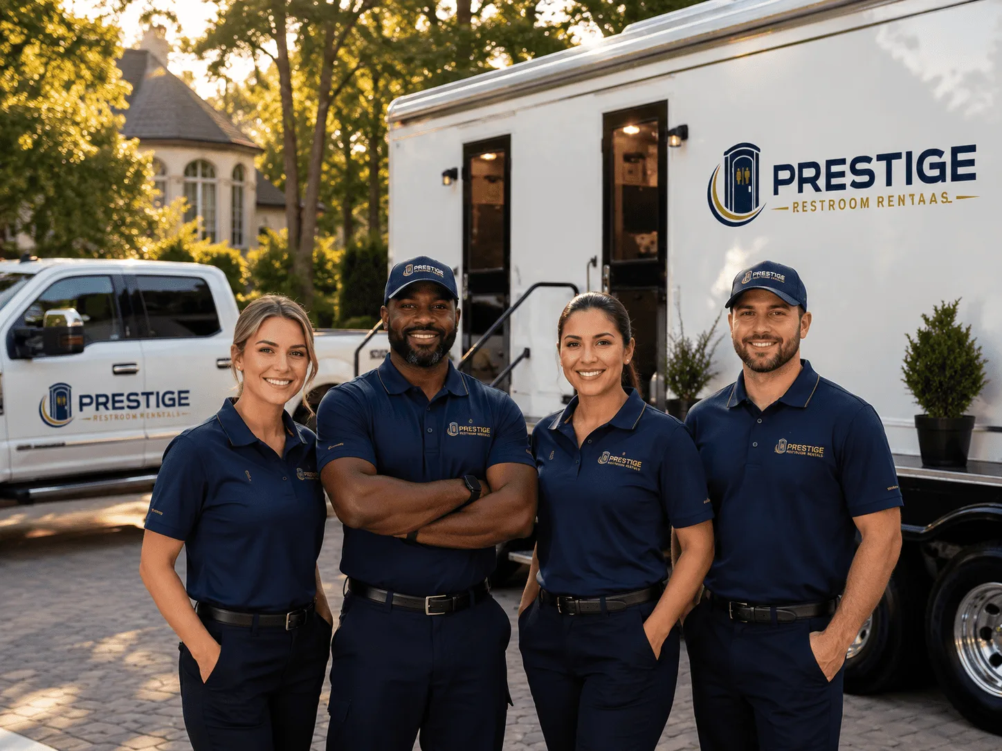 Trusted Luxury Portable Restrooms company in Levels, WV